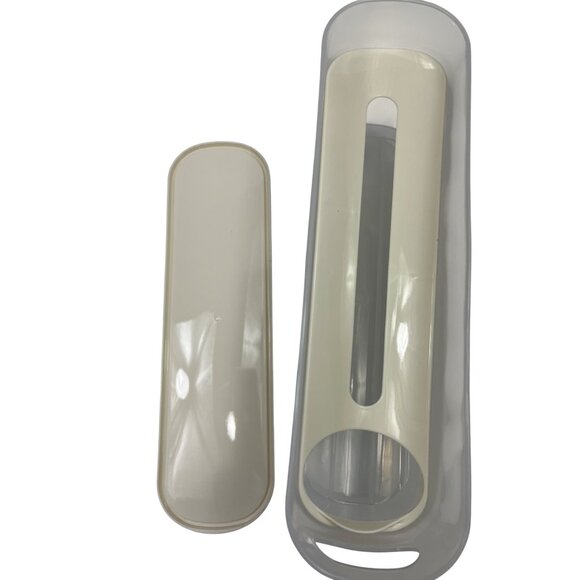 Plastic Egg Storage Container With Lid & Tilted Design For Kitchen Organizing - Picture 2 of 4